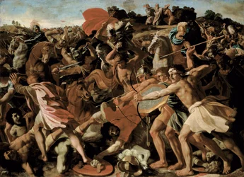 Victoire de Josué sur les Amalécites, 1625-6